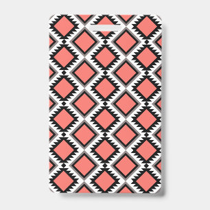 Aztec-Muster Ausweis