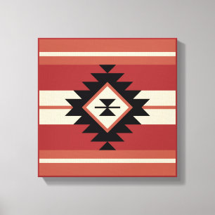 Aztec-Muster Leinwanddruck