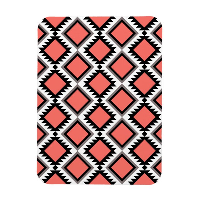 Aztec-Muster Magnet (Vertikal)