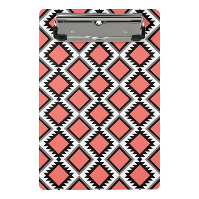 Aztec-Muster Mini Klemmbrett (Vorderseite)