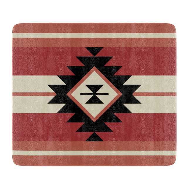 Aztec-Muster Schneidebrett (Vorderseite)