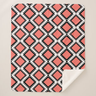 Aztec-Muster Sherpadecke
