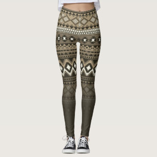 Aztec-Muster stylisch Leggings