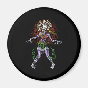 Aztec Mythology Deity Tzitzimitl Magnet