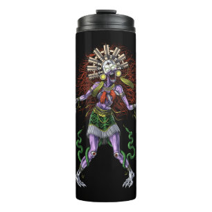 Aztec Mythology Deity Tzitzimitl Thermosbecher