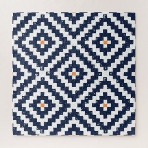Aztec Navajo Ethnic Seamless Pattern