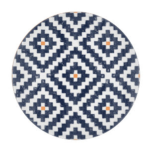 Aztec Navajo Ethnic Seamless Pattern Schneidebrett