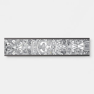 AZTEC ODER MEXIKA mexican Türschild