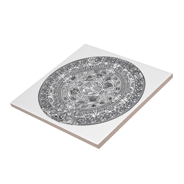 AZTEC ODER MEXIKANISCHE Keramik Tile Fliese (Seite)