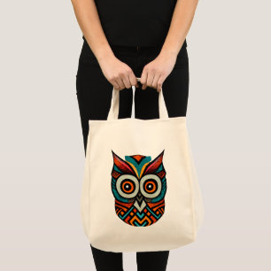 Aztec Owl Tragetasche