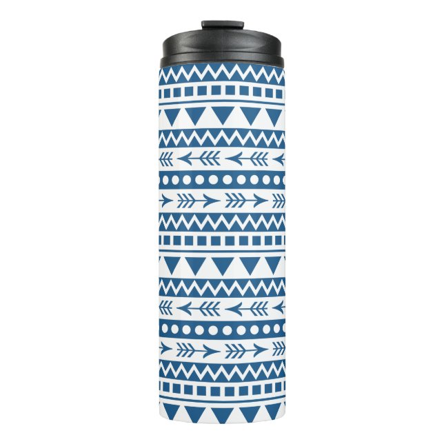 Aztec Pattern tumbler Thermosbecher (Vorderseite)