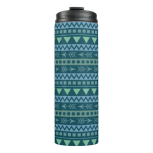 Aztec Pattern tumbler Thermosbecher