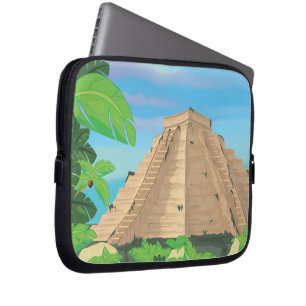 Aztec Pyramid Laptopschutzhülle