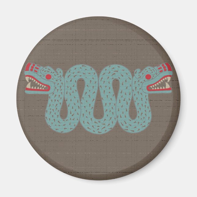 Aztec Serpent Magnet (Vorne)