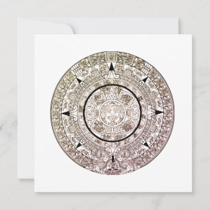 Aztec Solar Disk Calendar