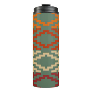 Aztec Southwestern Tribal Diamonds Thermosbecher