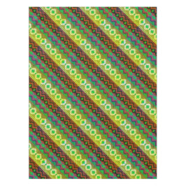 Aztec Style Green Brown Tan Tischdecke