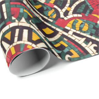 Aztec Style Wrapping Paper Geschenkpapier