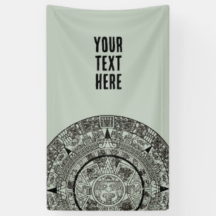 Aztec Sun Stone Maya Kalender 1 Banner