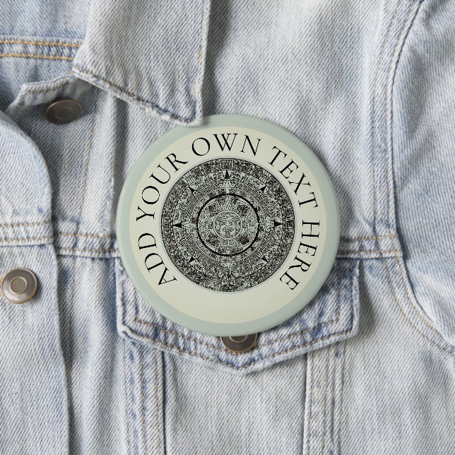 Aztec Sun Stone Maya Kalender 1 Button (Beispiel)