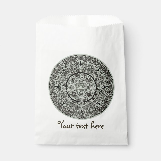 Aztec Sun Stone Maya Kalender 1 Geschenktütchen (Vorderseite)