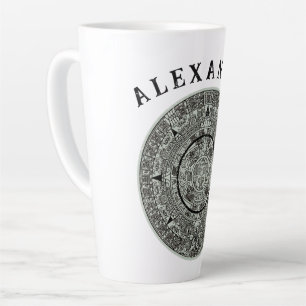 Aztec Sun Stone Maya Kalender 1 Milchtasse