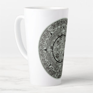 Aztec Sun Stone Maya Kalender 1 Milchtasse
