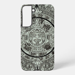 Aztec Sun Stone Maya Kalender 1 Samsung Galaxy Hülle