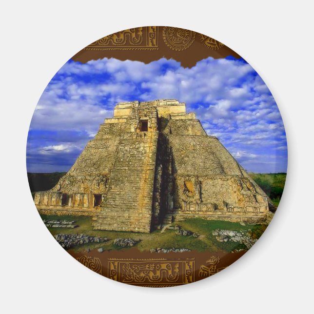 AZTEC TEMPEL MAGNETIC MAGIC Collection Magnet (Vorne)