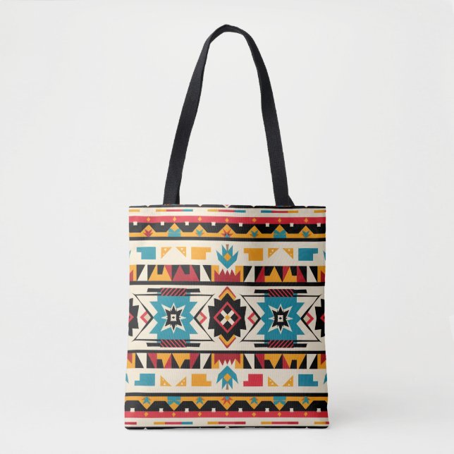 Aztec Tribal Design Tasche (Vorderseite)