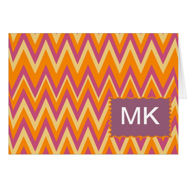 Aztec Tribal ZigZag (Devant horizontal)