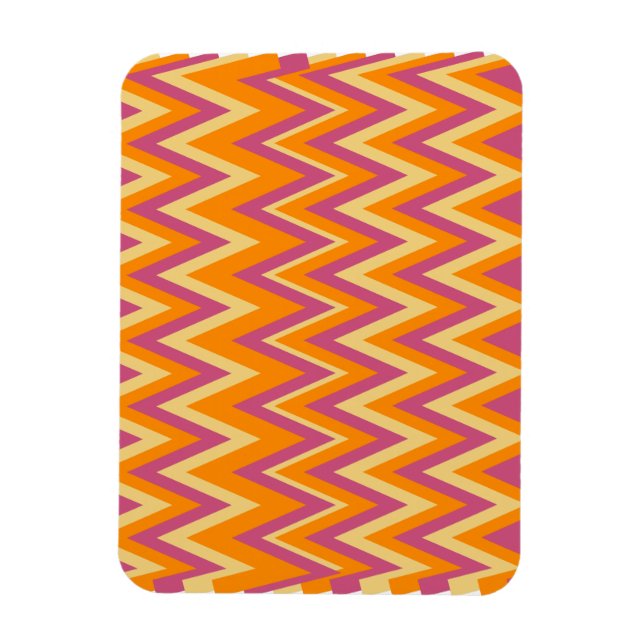 Aztec Tribal ZigZag Magnet (Vertikal)