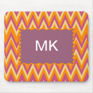 Aztec Tribal ZigZag Mousepad