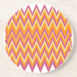 Aztec Tribal ZigZag Untersetzer