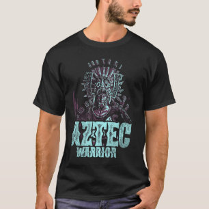 Aztec Warrior King Mexico National Aztec Mayas 6 T-Shirt