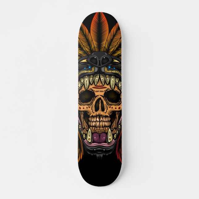 Aztec Warrior Skateboard (Vorne)