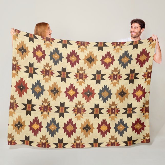Aztec Western Pattern Fleecedecke (Beispiel)