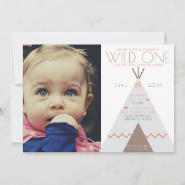Aztec Wild One | Premier Invitation photo annivers