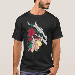 Aztec Woman - Starkes mexikanisches Mädchen - Chav T-Shirt