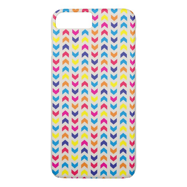 Aztec Zickzack bunt Case-Mate iPhone Hülle (Rückseite)