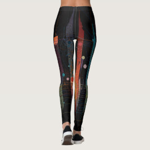 Aztec Zodiac Abstrakt Mix Leggings