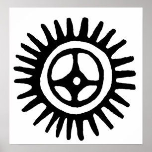 Azteca Pride Print 9 Poster