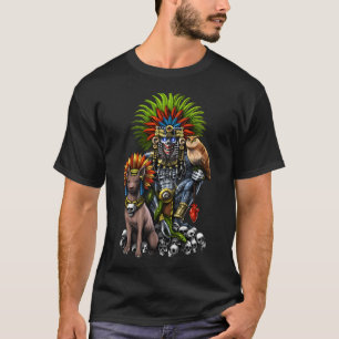 Aztek Gott Mictlantecuhtli T-Shirt