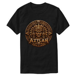 Azteke Aztlan Krieger  T-Shirt