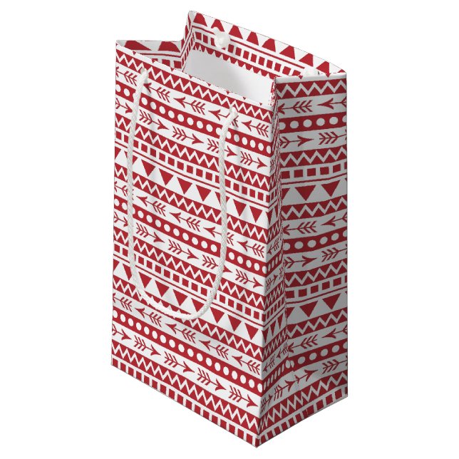 Azteken Geschenktaschen Kleine Geschenktüte (Vorderseite Schrägansicht)