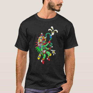 Azteken Gott des Windes Quetzalcoatl T-Shirt