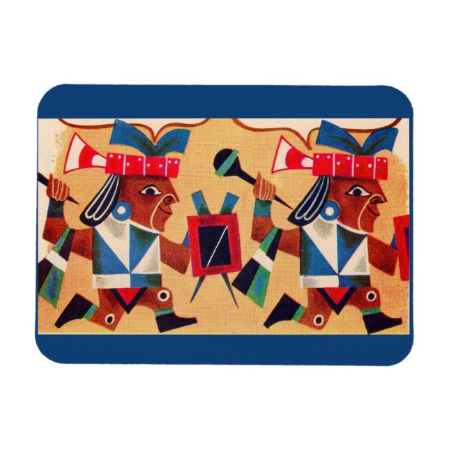Azteken Magnet (Horizontal)