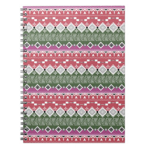 Azteken Muster. Notizblock