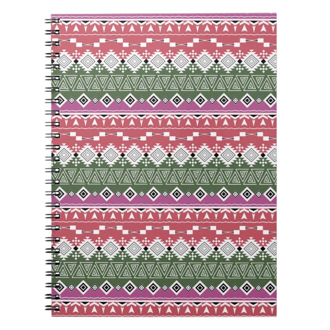 Azteken Muster. Notizblock (Vorderseite)
