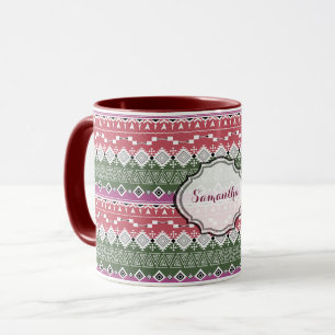 Azteken Muster. Tasse